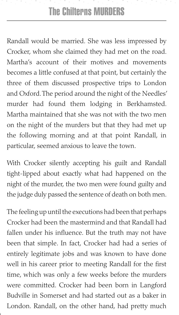 Sample page 40 from Chilterns Murder Stories