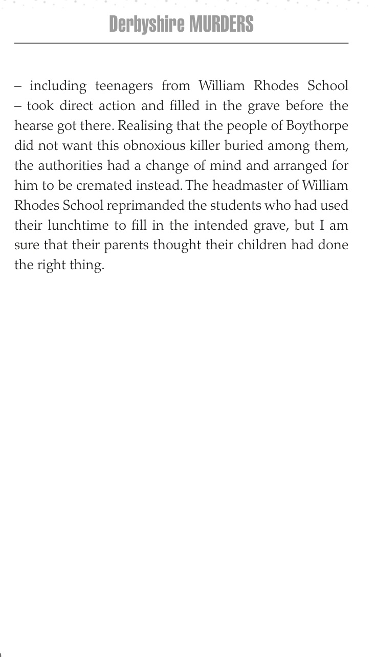 Sample page 60 from Derbyshire Murder Stories
