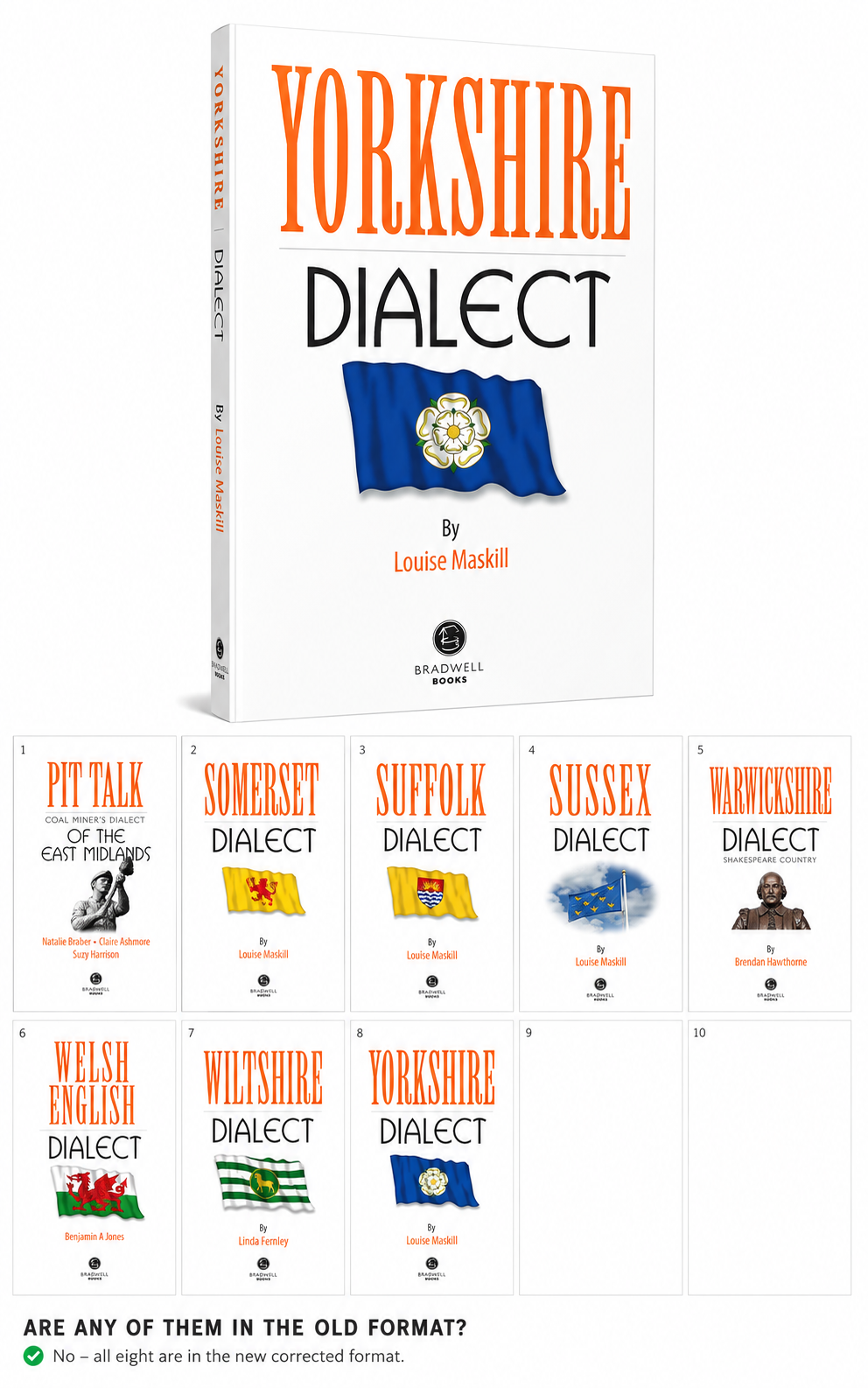 Yorkshire Dialect 3D book cover