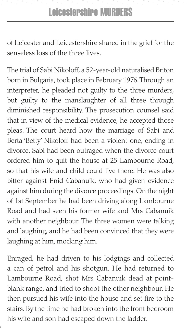 Sample page 60 from Leicestershire Murder Stories
