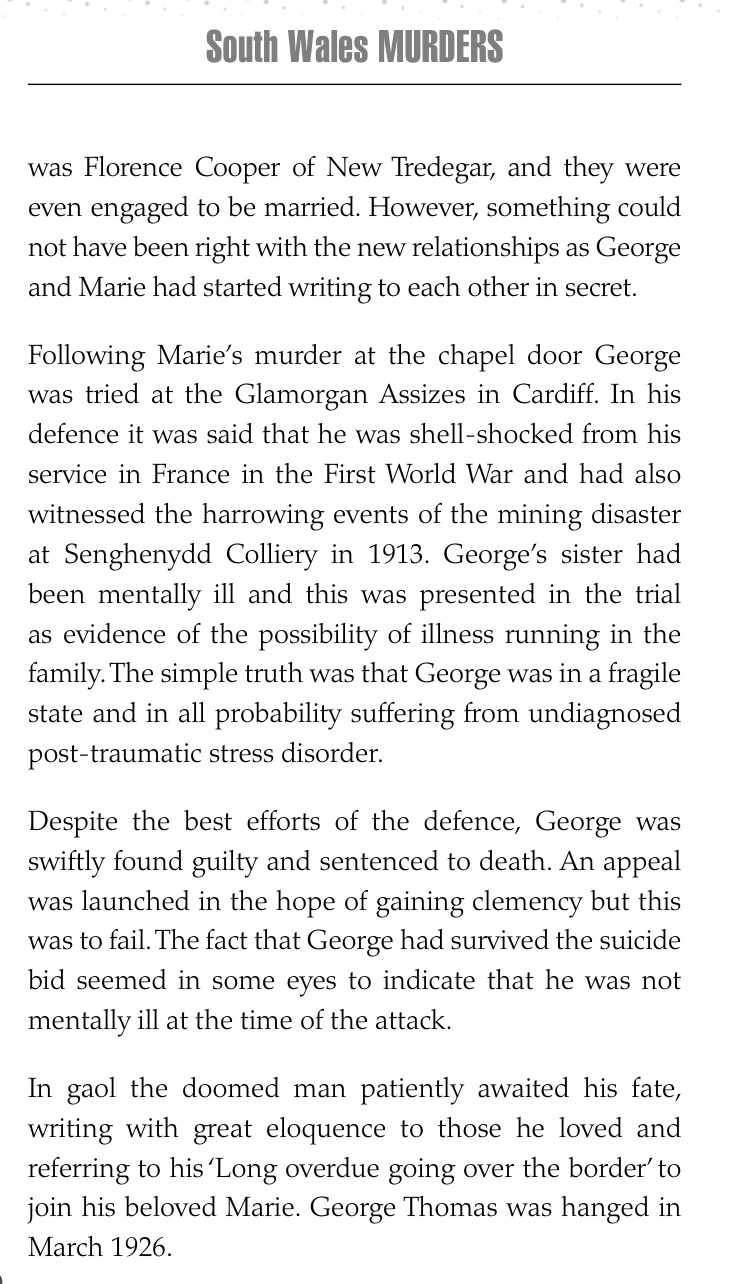 Sample page 40 from South Wales Murder Stories