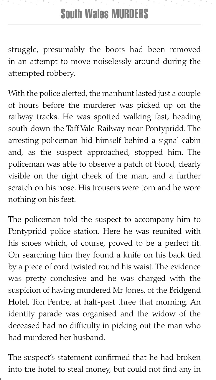 Sample page 60 from South Wales Murder Stories