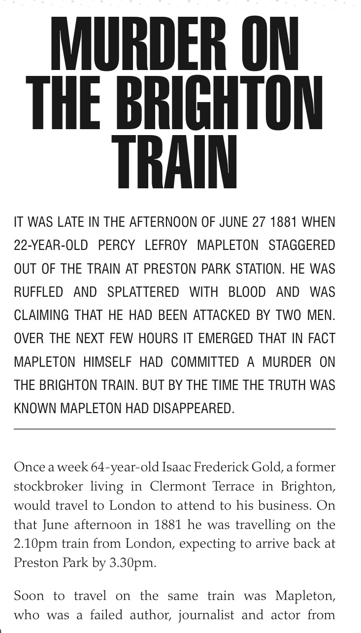 Sample page 20 from Sussex Murder Stories