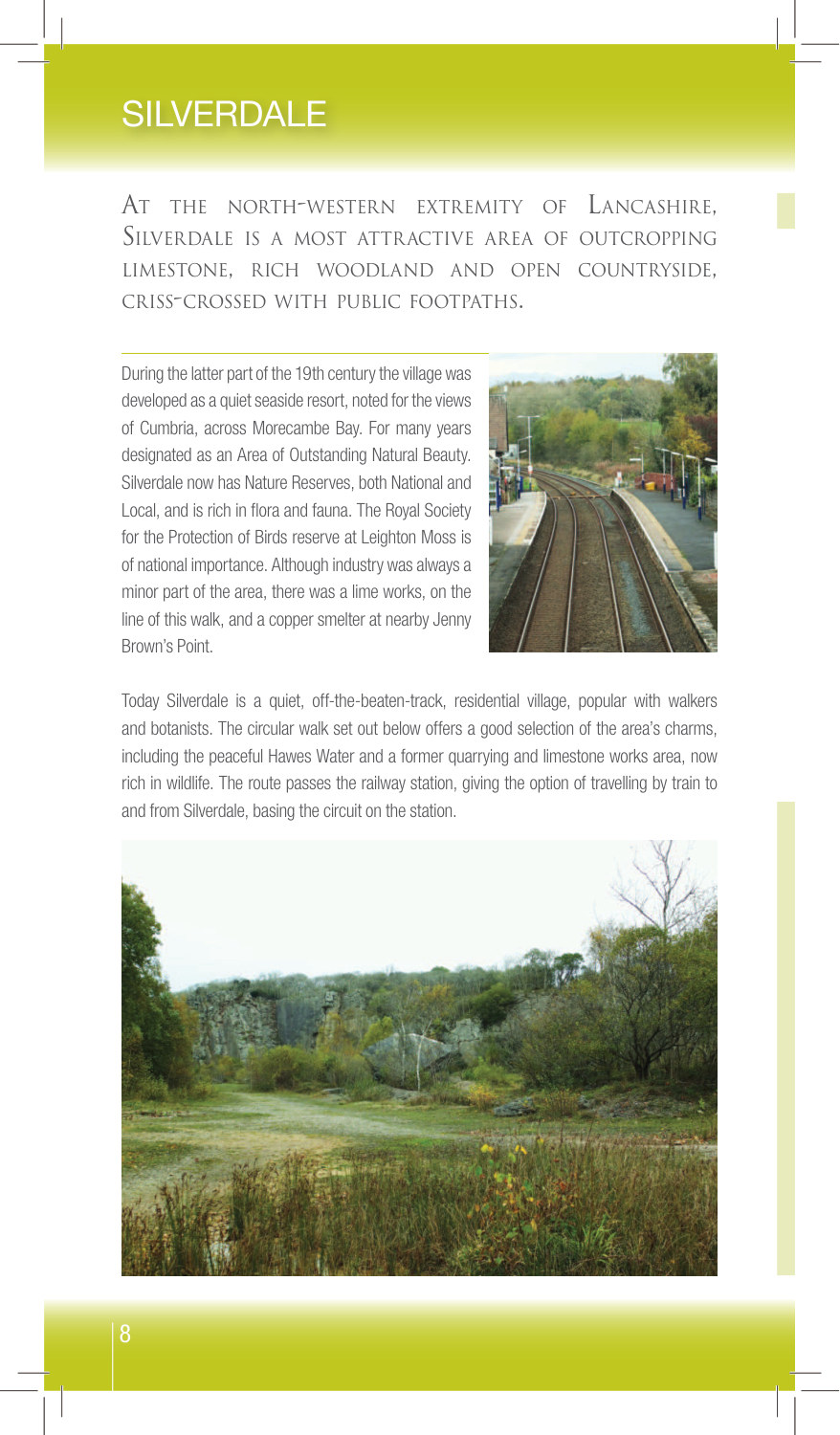 Silverdale sample page from Lancashire