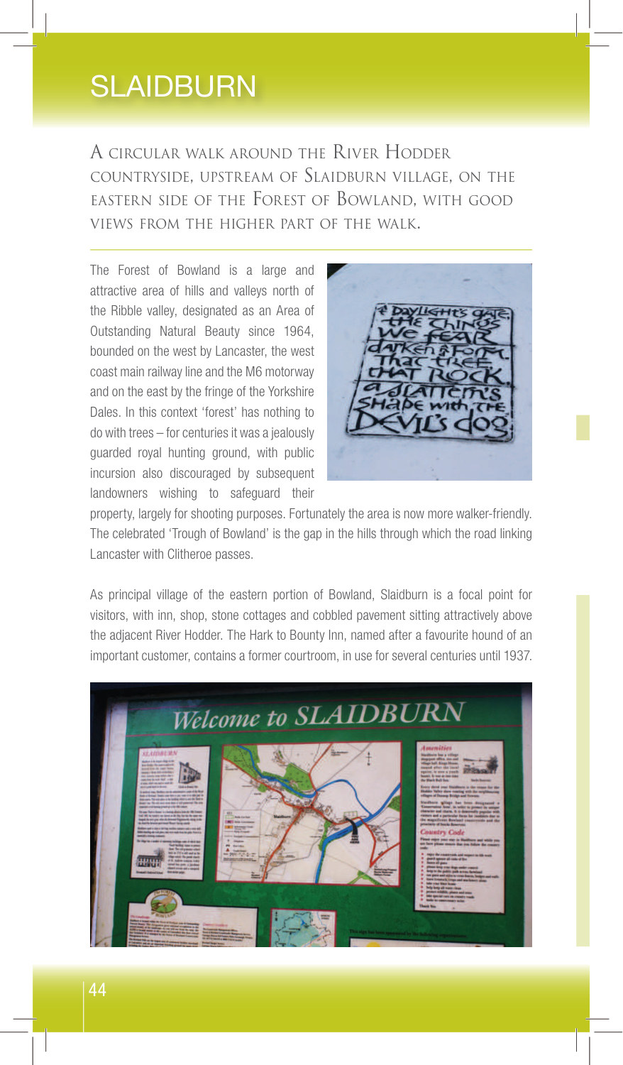 The Forest Of Bowland Is A Large And sample page from Lancashire