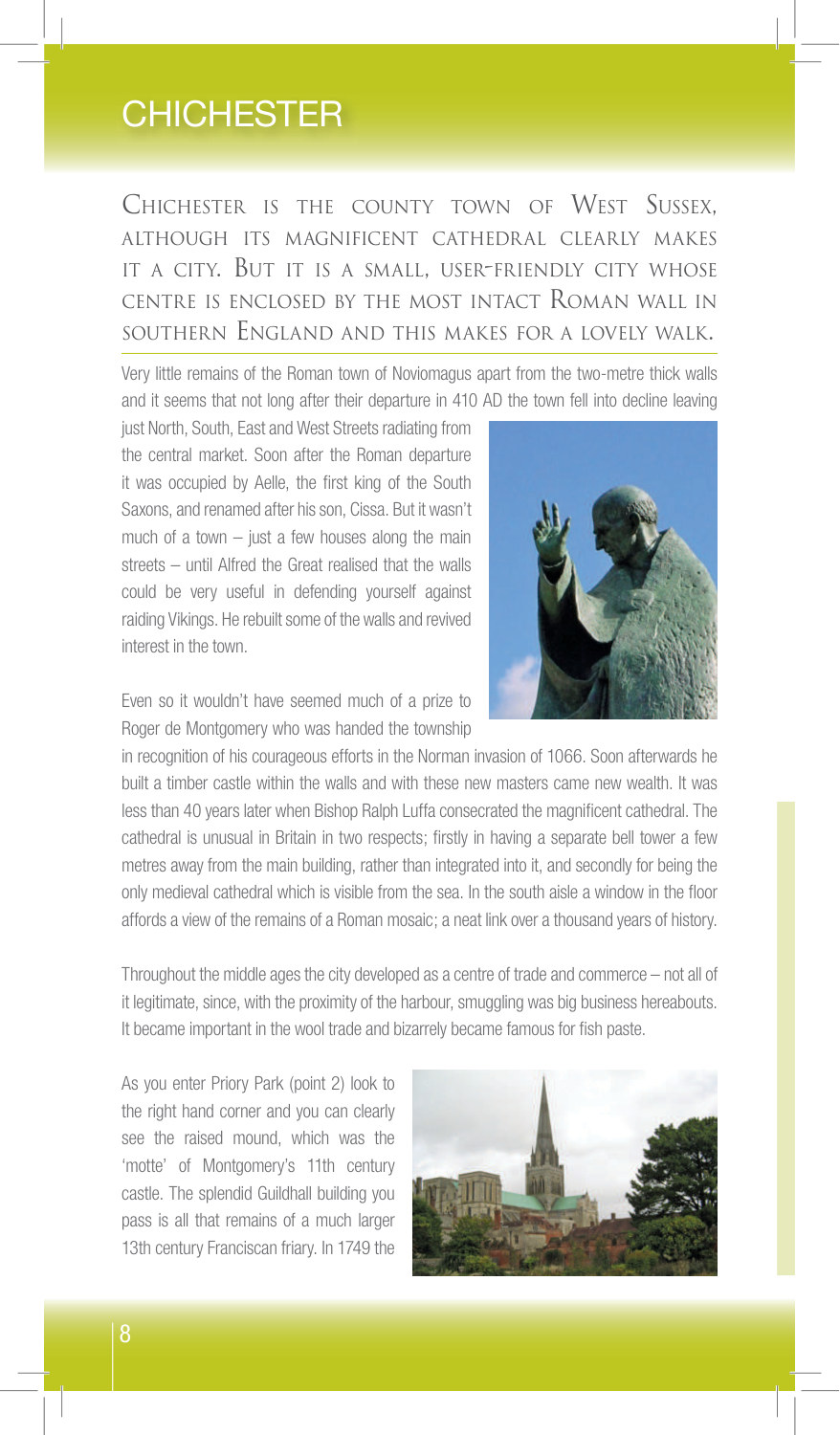 Chichester sample page from West Sussex