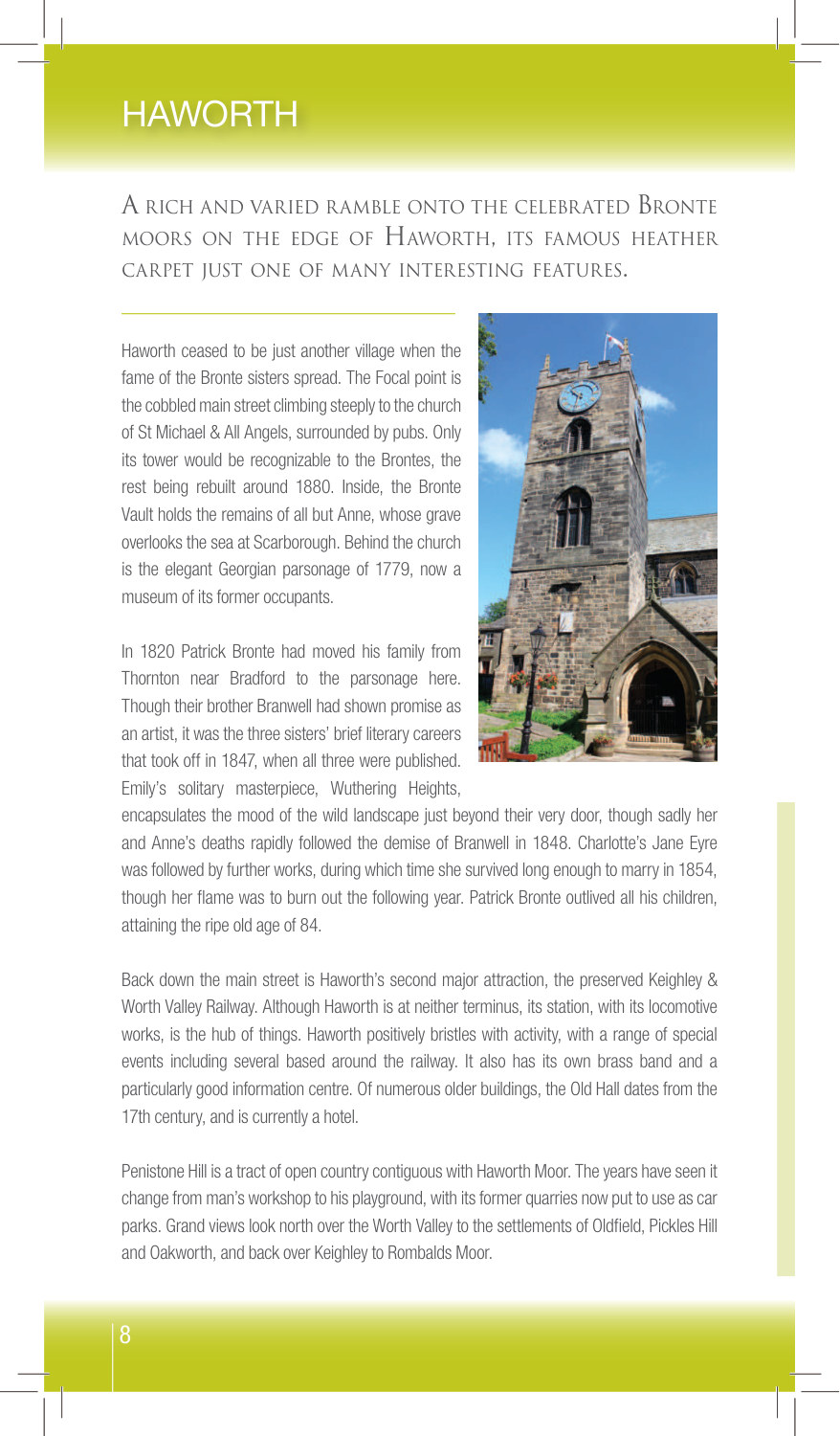 Haworth sample page from West Yorkshire