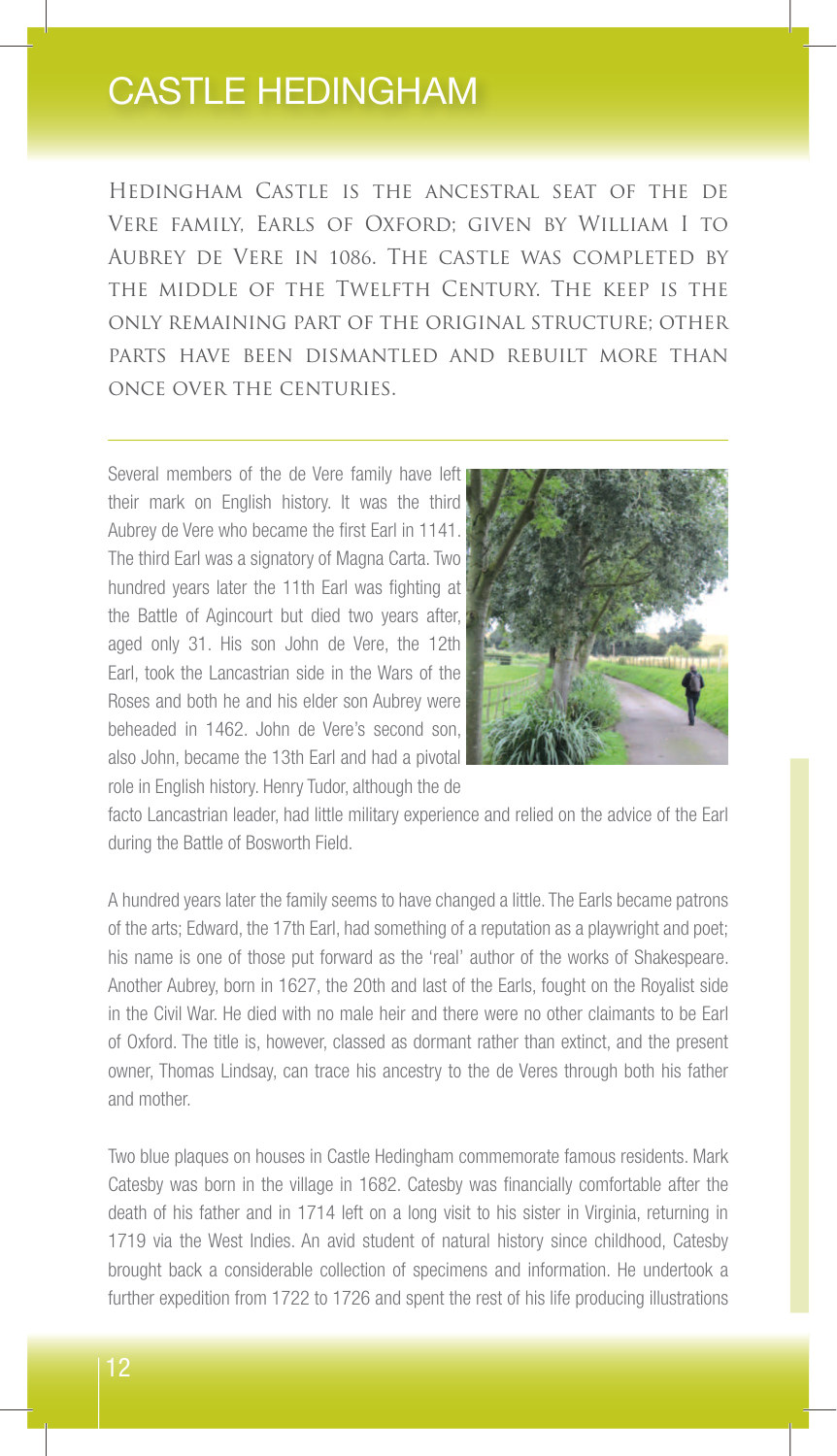 Castle Hedingham sample page from Essex