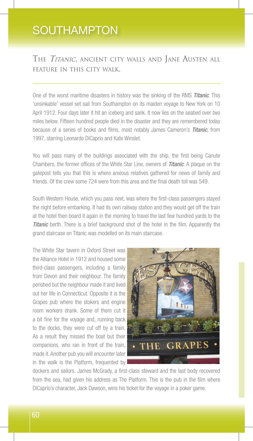 Southampton sample page