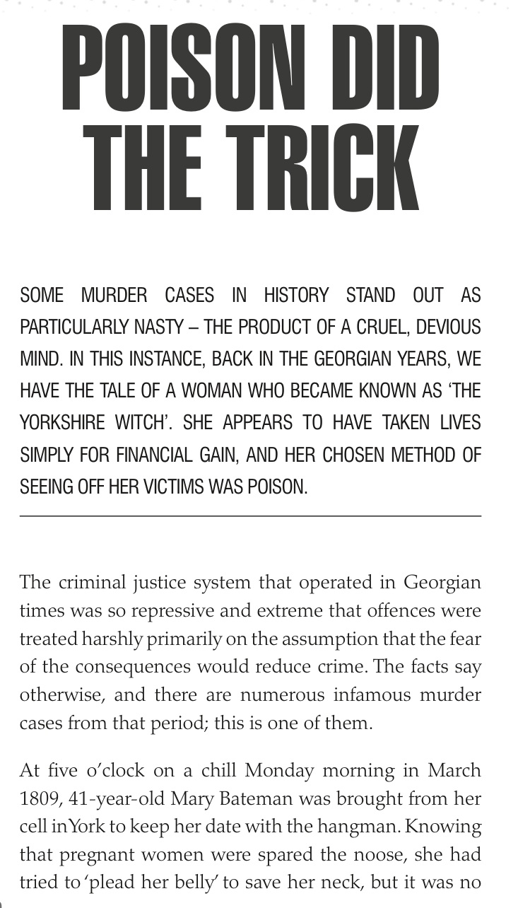 Sample page 20 from Yorkshire Murder Stories